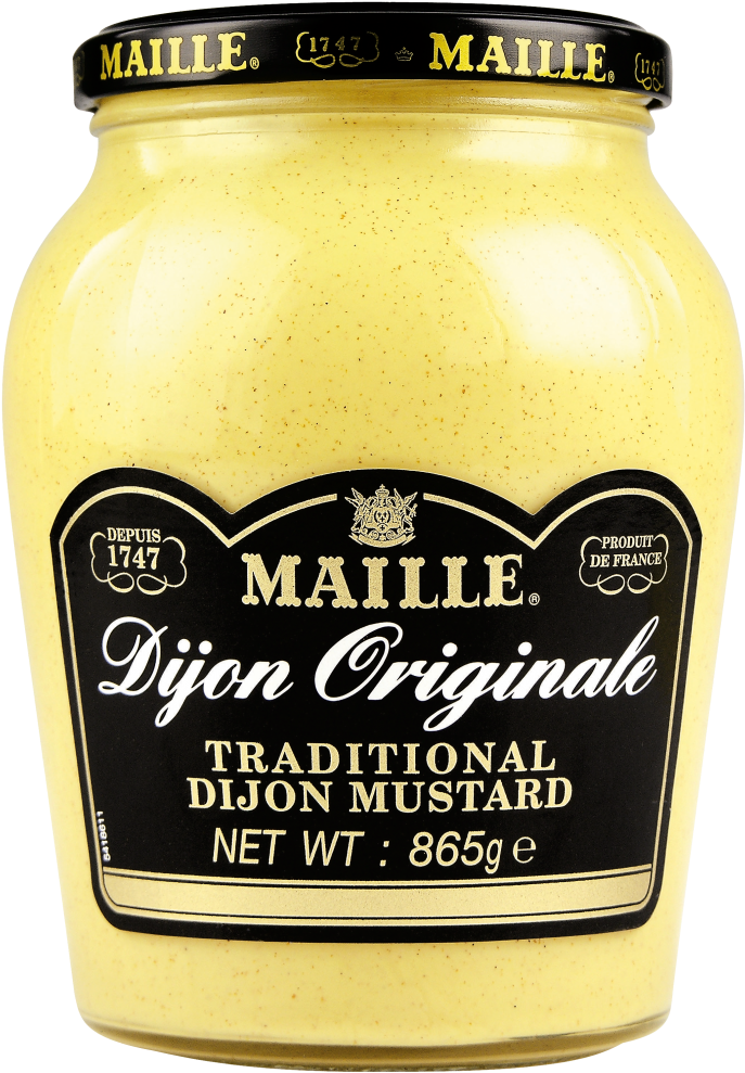 Hdétouré Maille Moutarde Dijon Originale Traditional - Maille Mustard (713x1024), Png Download
