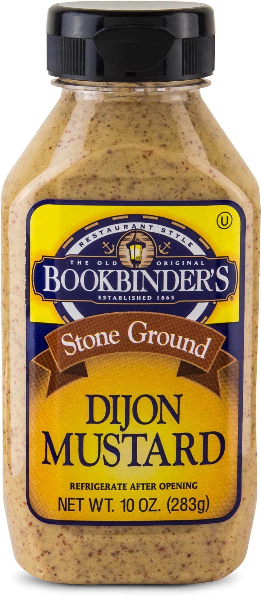 Stone Ground Dijon Mustard - Bookbinder's Cocktail Sauce (9x10.5 Oz) (998x2018), Png Download
