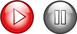 Play Button And Stop Button - Play Dan Stop Button (400x400), Png Download