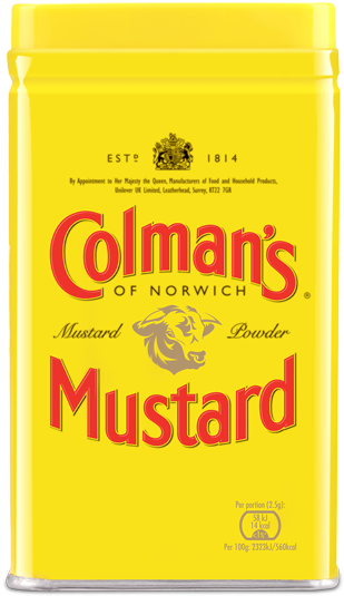 Colmans Mustard (435x775), Png Download