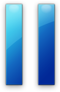 Nouriexport » Un Site Utilisant Wordpress - Pause Button Png Blue (420x420), Png Download