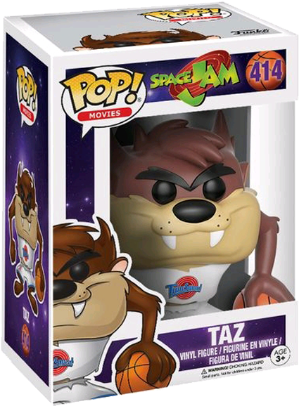 Taz Pop Vinyl Figure - Funko Pop Scooby Doo Flocked (600x600), Png Download