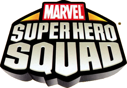 Super Hero Squad - Marvel Super Hero Squad Logo (431x298), Png Download