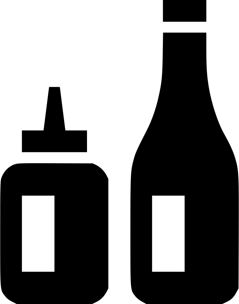Condiments Ketchup Mustard Comments - Condiments Icon (772x980), Png Download