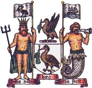 Liverpool City Council Coat Of Arms - Liverpool Coat Of Arms (372x340), Png Download