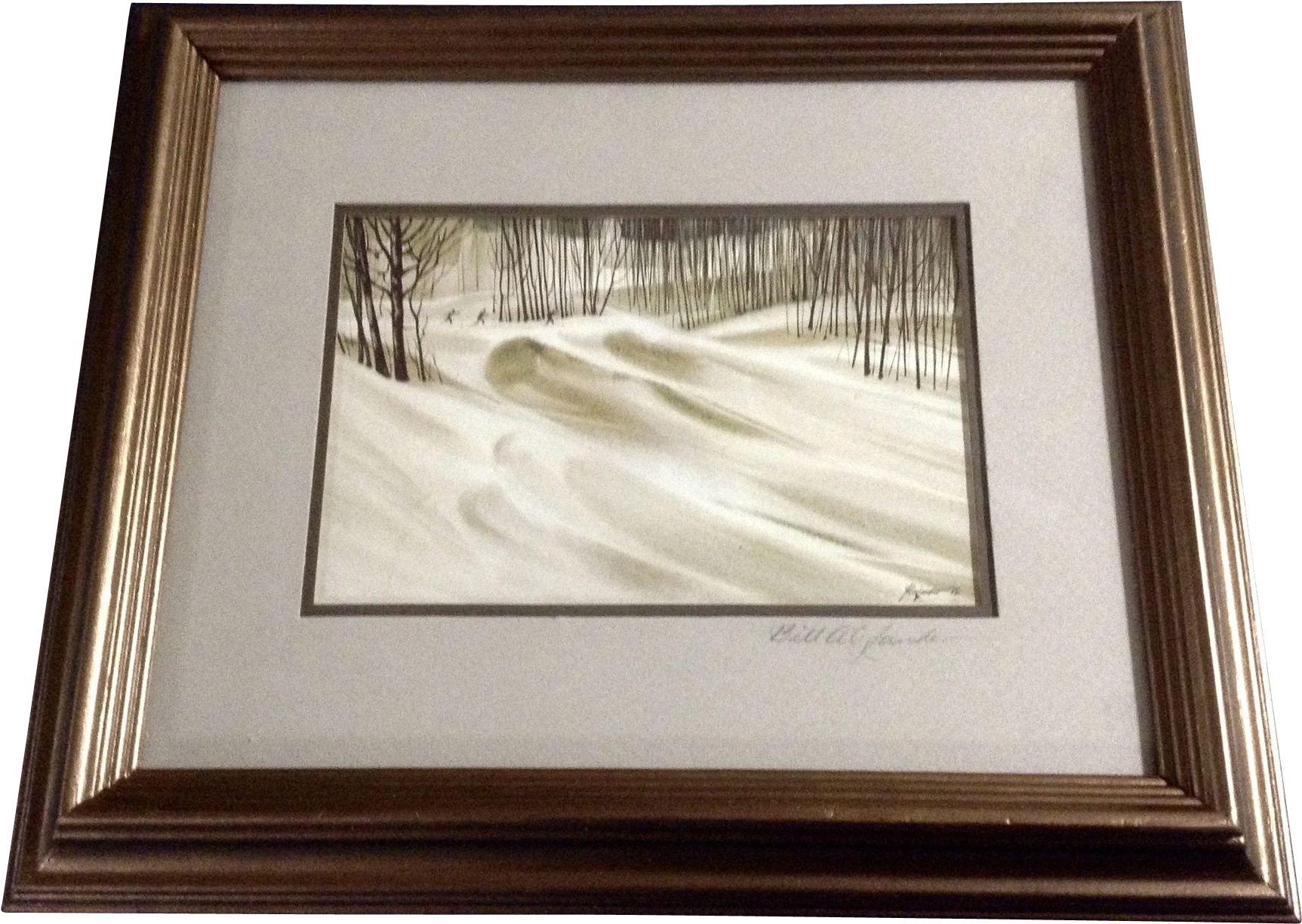 Bill Alexander High Country Print Lithograph Cross - Artist (1724x1724), Png Download