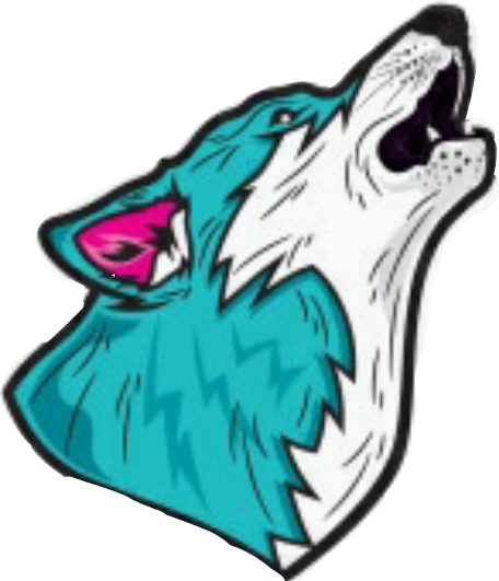 Lobo Illustrator (456x531), Png Download