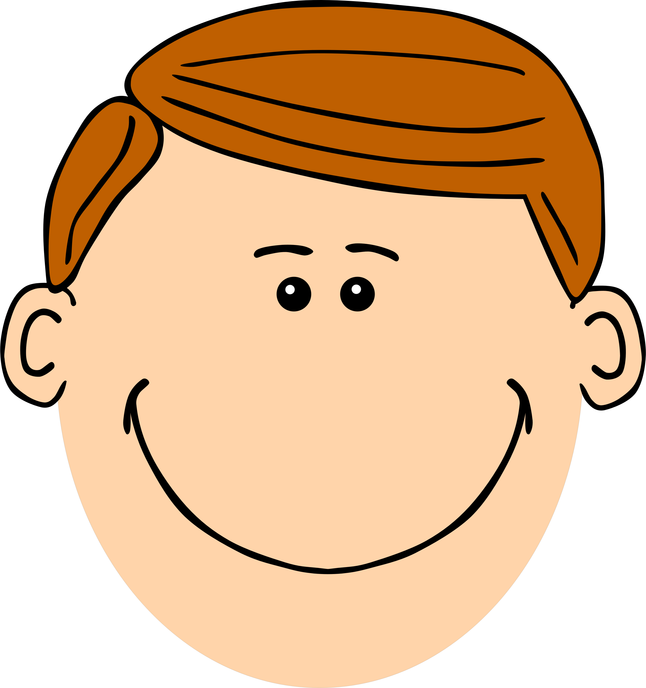 This Free Icons Png Design Of Ginger Dad (2245x2390), Png Download