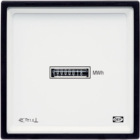 Combined Kwh Counter And Power Meter Wqr96 Mkii, Wq2r96 - Data Storage Device (650x488), Png Download