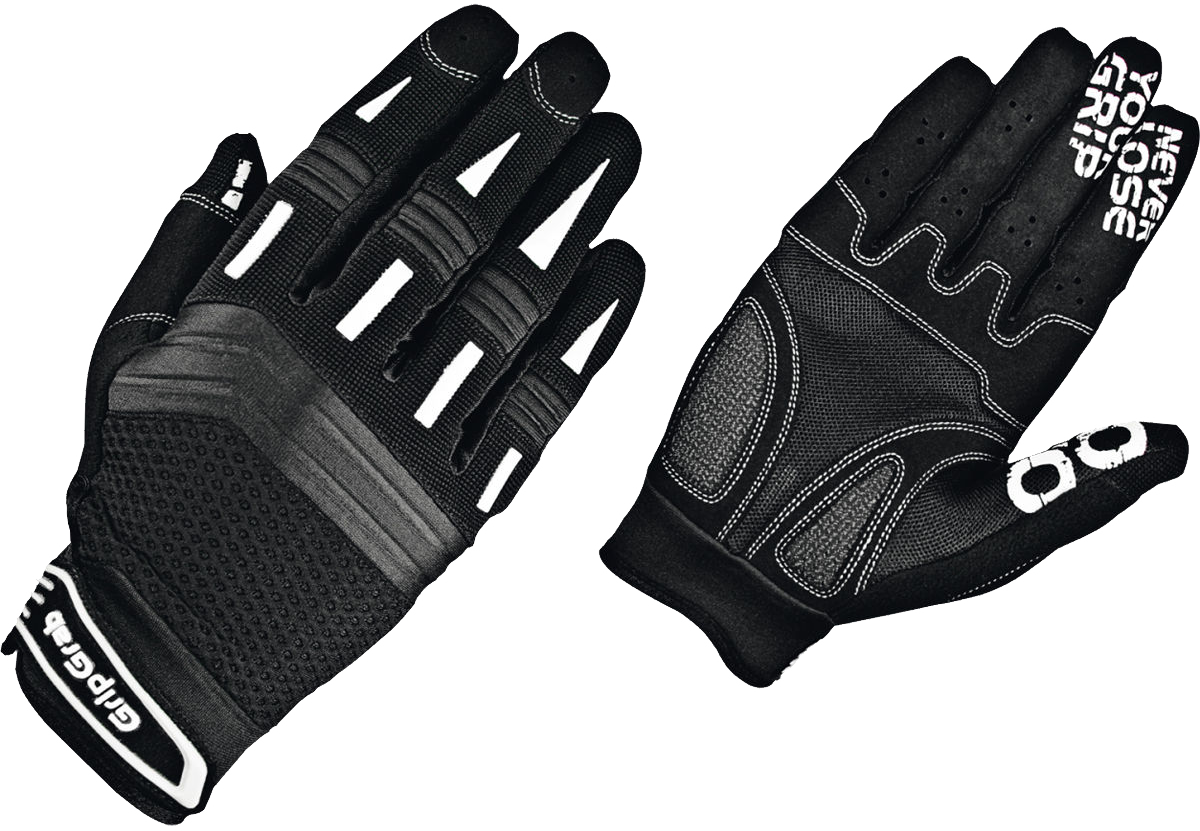 Sport Gloves Png Image - Gripgrab Predator Gloves Black (1200x831), Png Download
