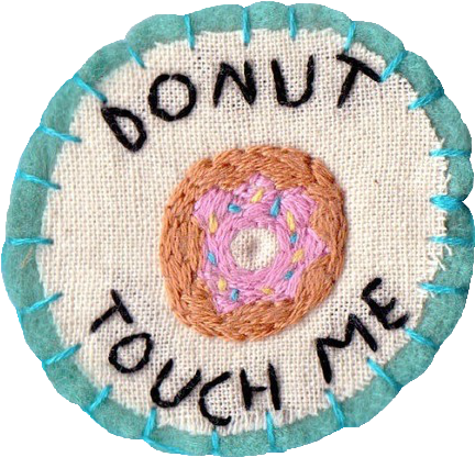 #donut #donuts #nice #cute #tumblr - Transparent Tumblr Patches (500x470), Png Download