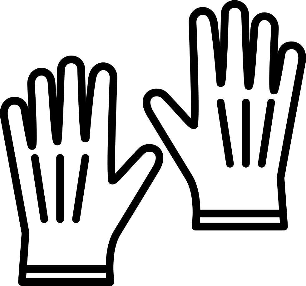 Leather Gloves Comments - Safety Gloves Icon (980x916), Png Download