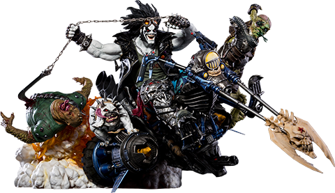 About This Sixth Scale Diorama - Iron Studios (480x277), Png Download