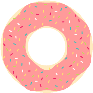 Png Tumblr Transparent Donut - Portable Network Graphics (480x750), Png Download