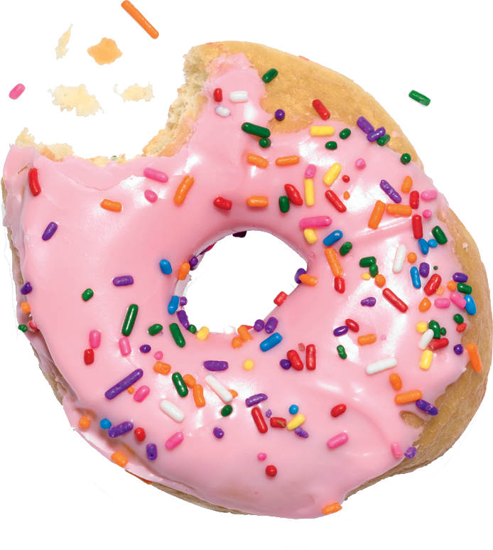 229 Images About Overlays On We Heart It - Donut Twitter Header (500x558), Png Download