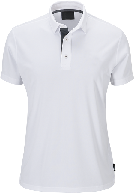 Some Details About Performance Golf Polo Shirts - Blouse With Round Collar (600x649), Png Download