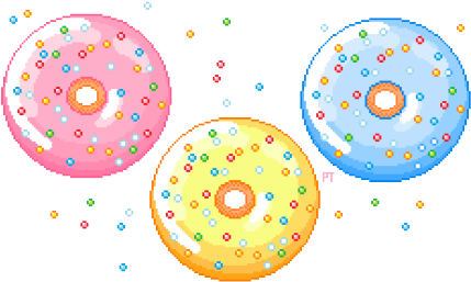 Transparent Tumblr Donuts - Doughnut (500x270), Png Download