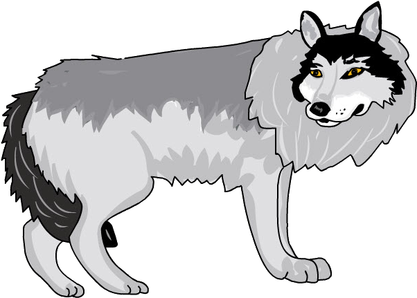 Lobo - Mackenzie River Husky (628x498), Png Download