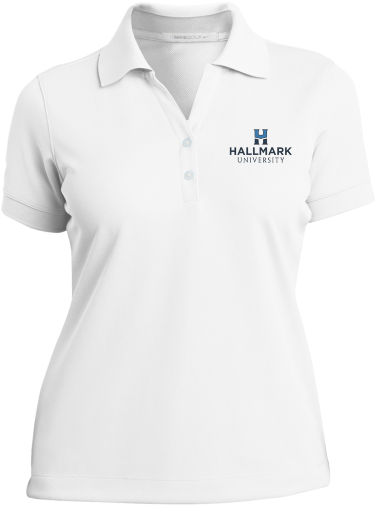 Hallmark University Ladies Nike® Dri-fit Polo Shirt - Hallmark University (1024x1024), Png Download