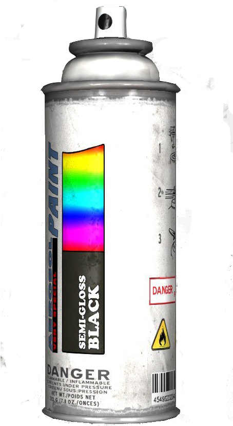 Spraypaint - Spray Paint Can Png (453x841), Png Download