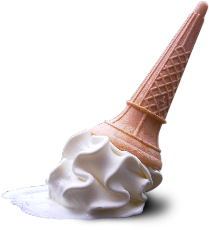 53 Images About 「 White 」 On We Heart It - Ice Cream Cone Fall (768x1024), Png Download