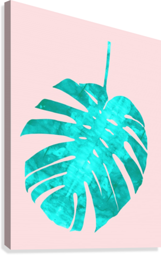 Tropical Leaf Canvas Print - Leaf (324x511), Png Download