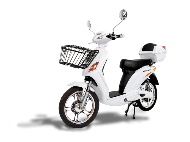 Electric Scooter Bike Superfly Fast - Bicycle (640x480), Png Download