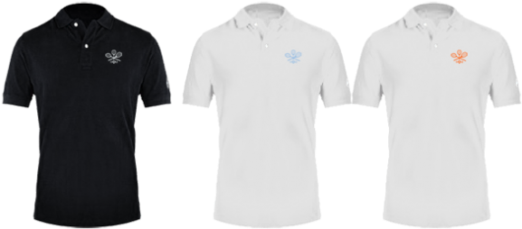 Premier Polo With Racquet Logo Premier Polo With Racquet - Racket (592x592), Png Download