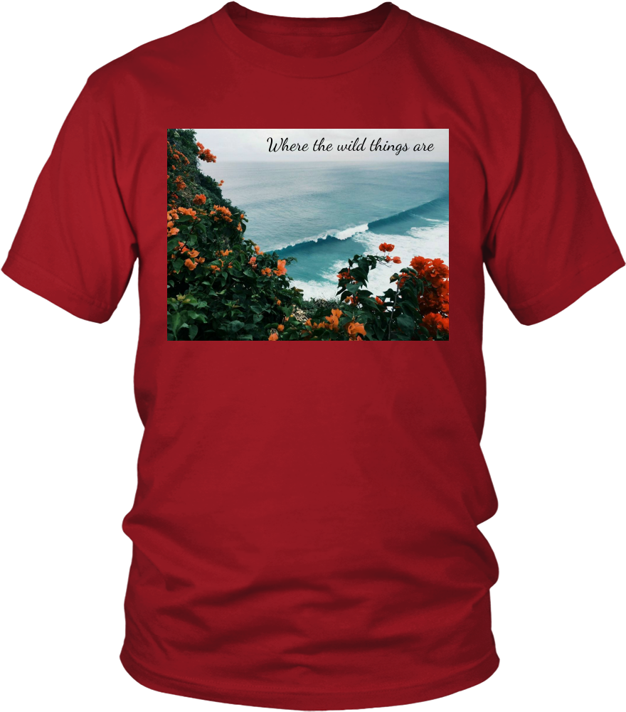 Where The Wild Things Are - Unisex Tee - Democratic Party, Republican Party, Keg (1000x1000), Png Download