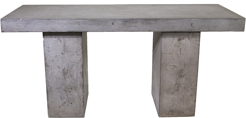 Broadway Concrete Counter Height Table (900x707), Png Download