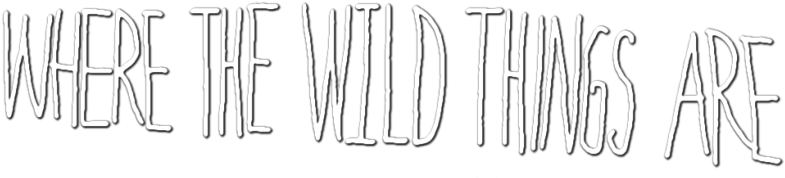 Where The Wild Things Are Image - Calligraphy (800x310), Png Download