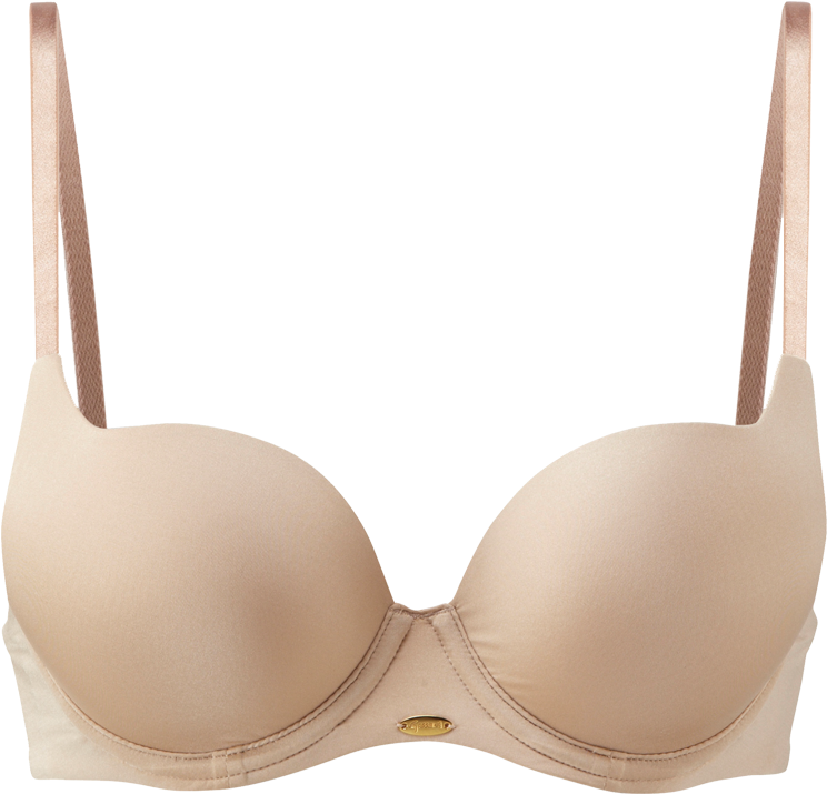 Everyday Boost Plunge Bra - Nude Bra Png (800x800), Png Download