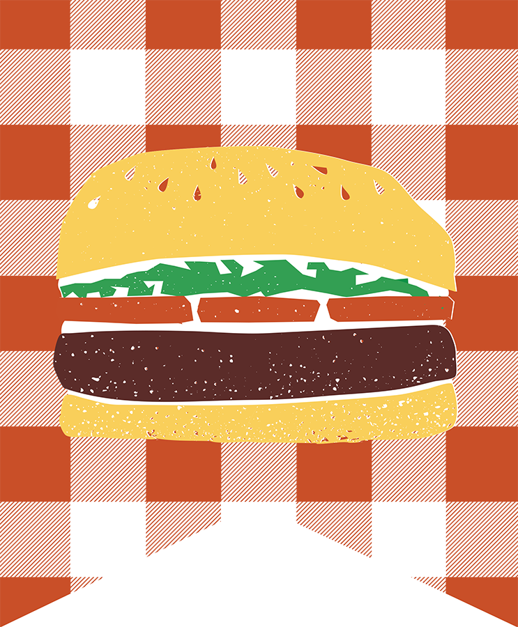 Cheeseburger Png (743x900), Png Download