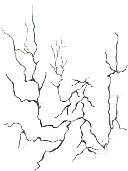 Cracked Texture Png - Sketch (720x576), Png Download