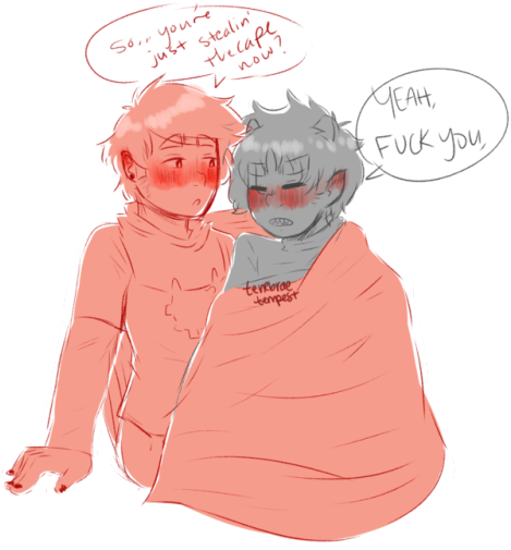 4 - Homestuck Roxy X Jane (500x523), Png Download