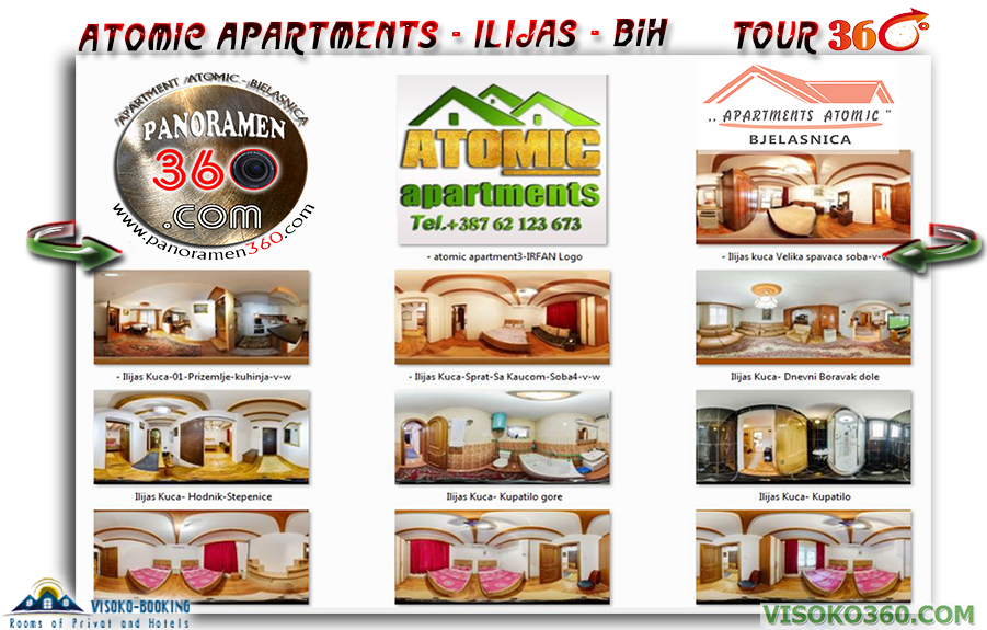 Atomic Apartments Ilijas Exlusiv Hous (900x585), Png Download