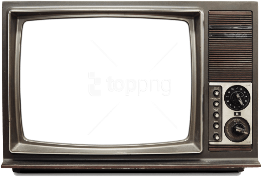 Free Png Download Old Tv Png Images Background Png - Old Tv Png (850x586), Png Download