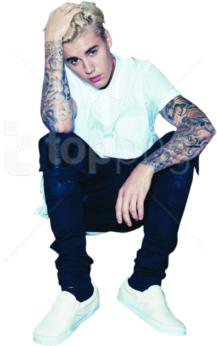 Free Png Justin Bieber Sitting Png - Justin Bieber Png (480x720), Png Download
