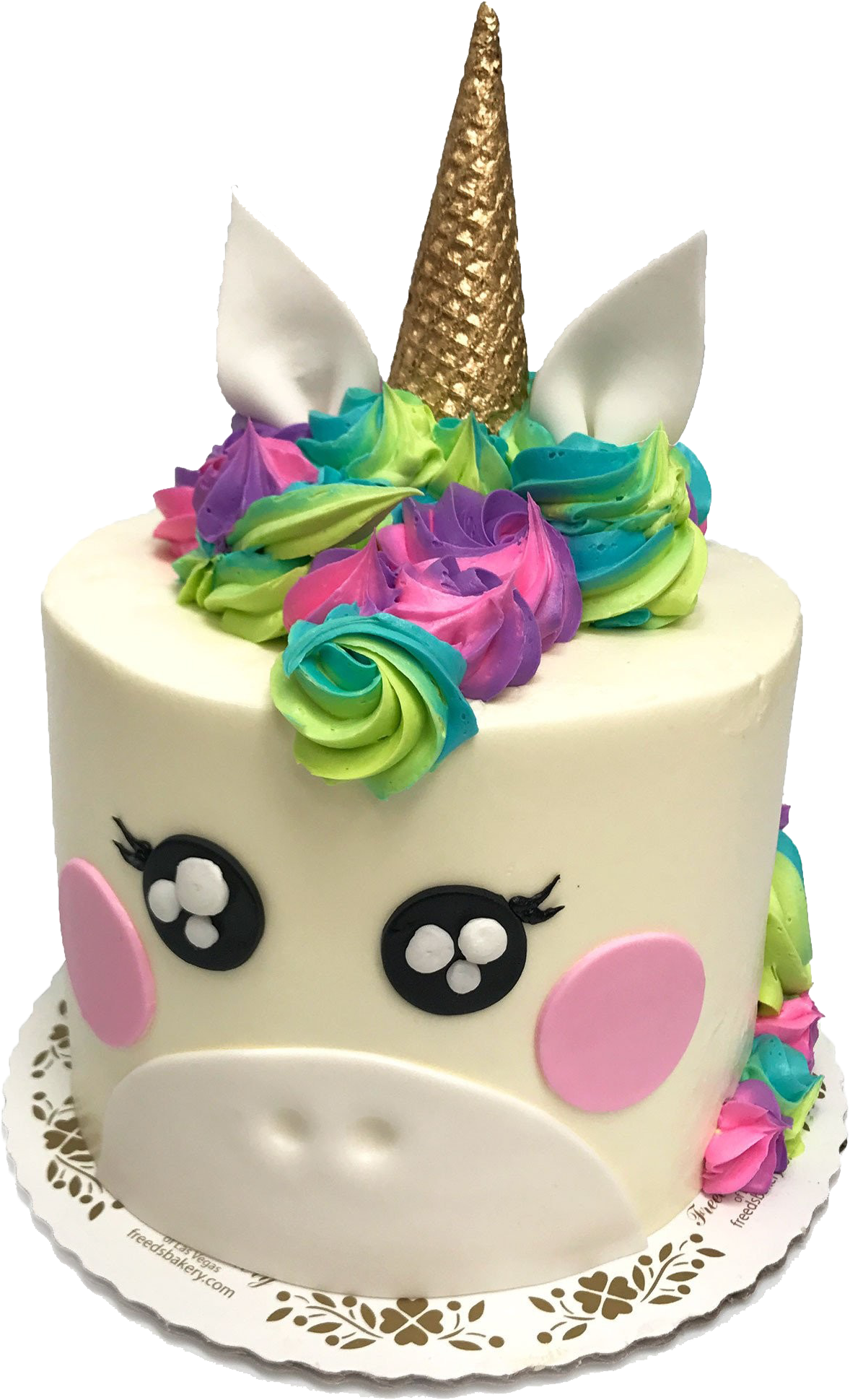Cake Png Transparent Background - Freed's Bakery Unicorn Cake (2048x2048), Png Download
