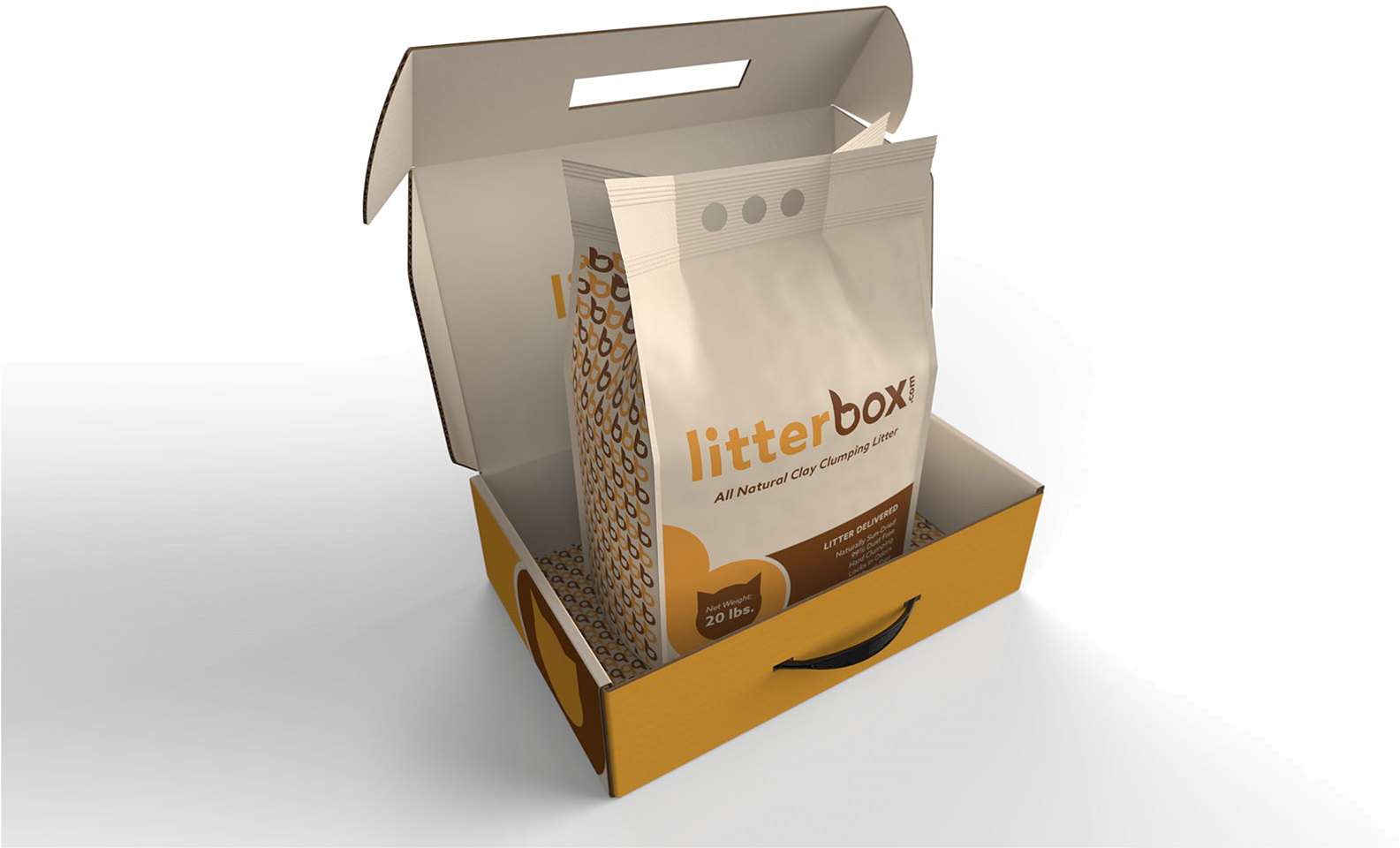 Download All Natural Cat Litter Kitty Litter Packaging Designs Full