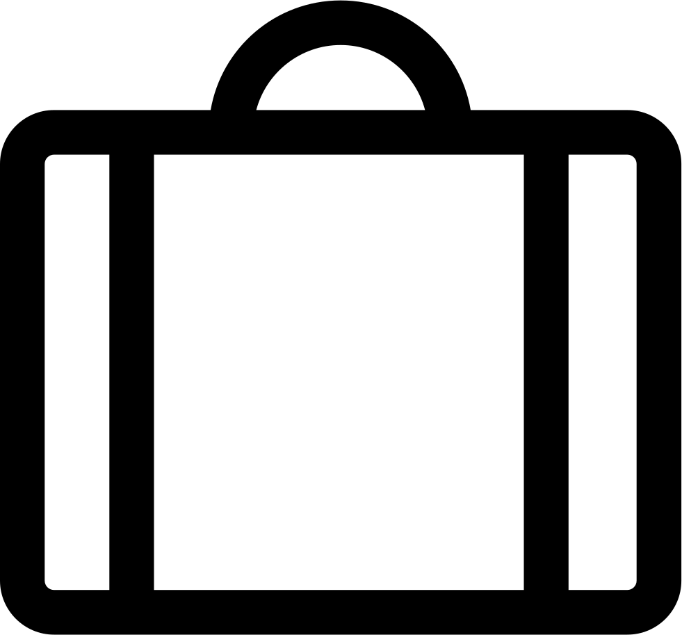 Travelling Suitcase Comments - Icono Maleta Sin Fondo (981x914), Png Download