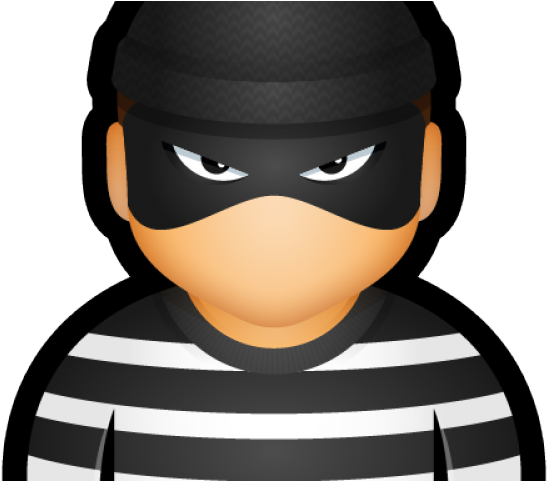 Criminal Clipart Burglar - Humour (640x480), Png Download