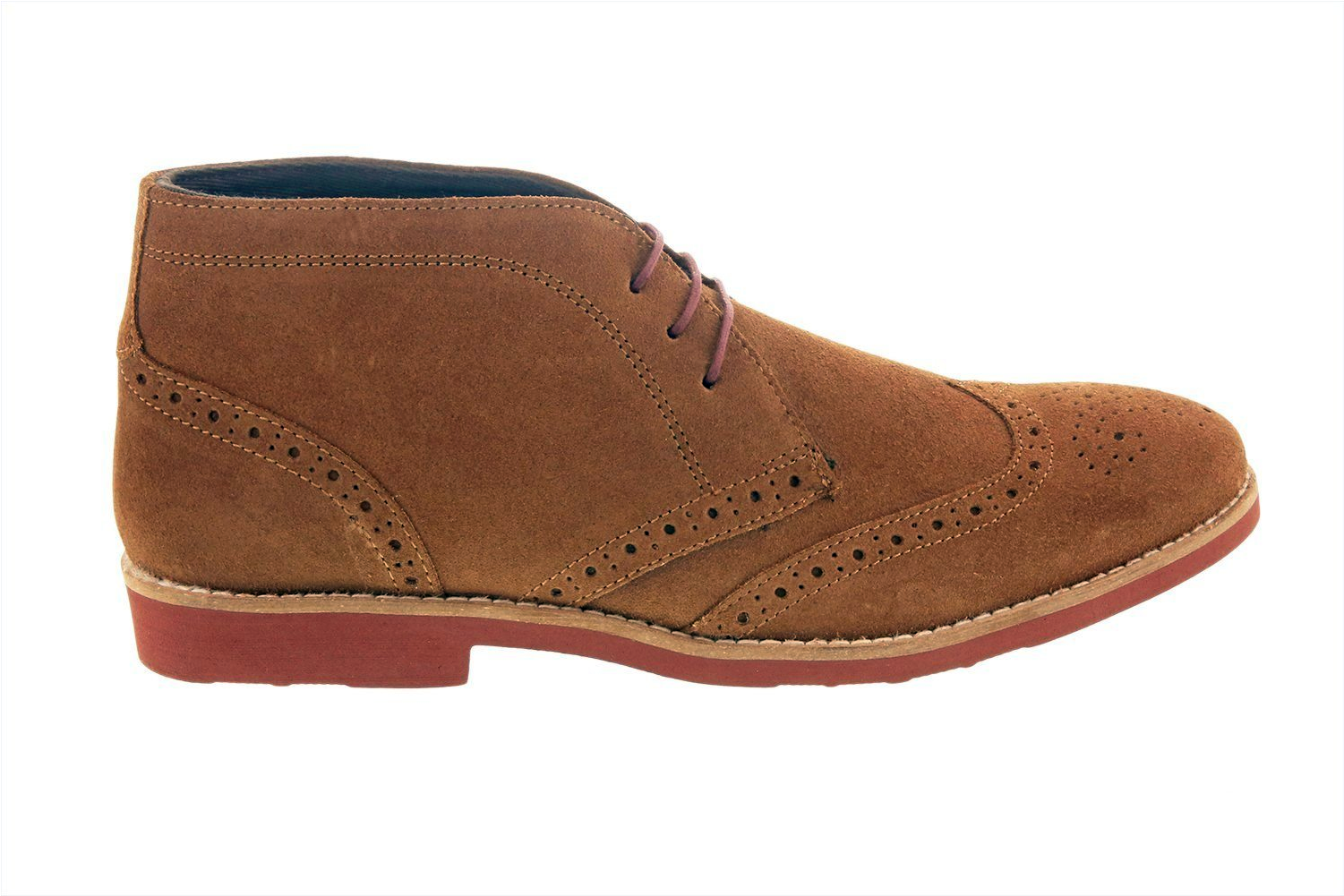 Red Tape Men's Foxhill Suede Desert Boots - Suede (1500x1500), Png Download
