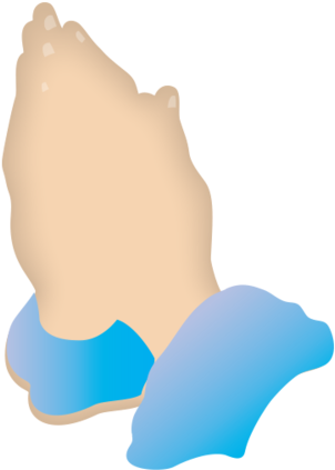 Prayer Hands (1000x833), Png Download