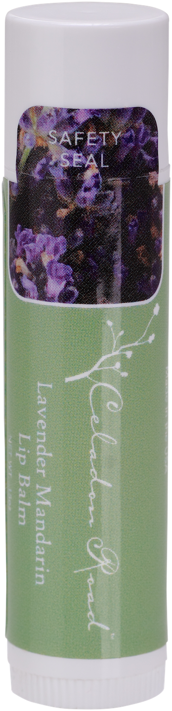 Lavender Mandarin Lip Balm Celadon Road Www (1200x1800), Png Download