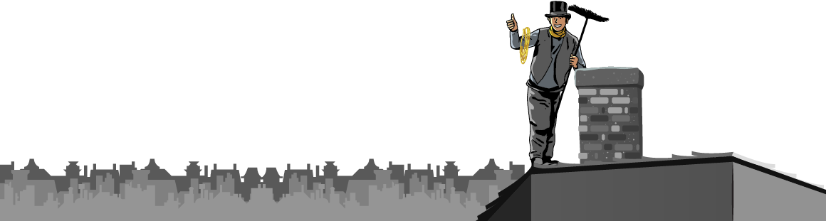 Chimney Sweep Crediton - Illustration (1160x311), Png Download