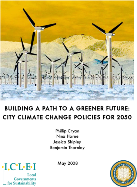 Building A Path To A Greener Future - Iclei (600x776), Png Download