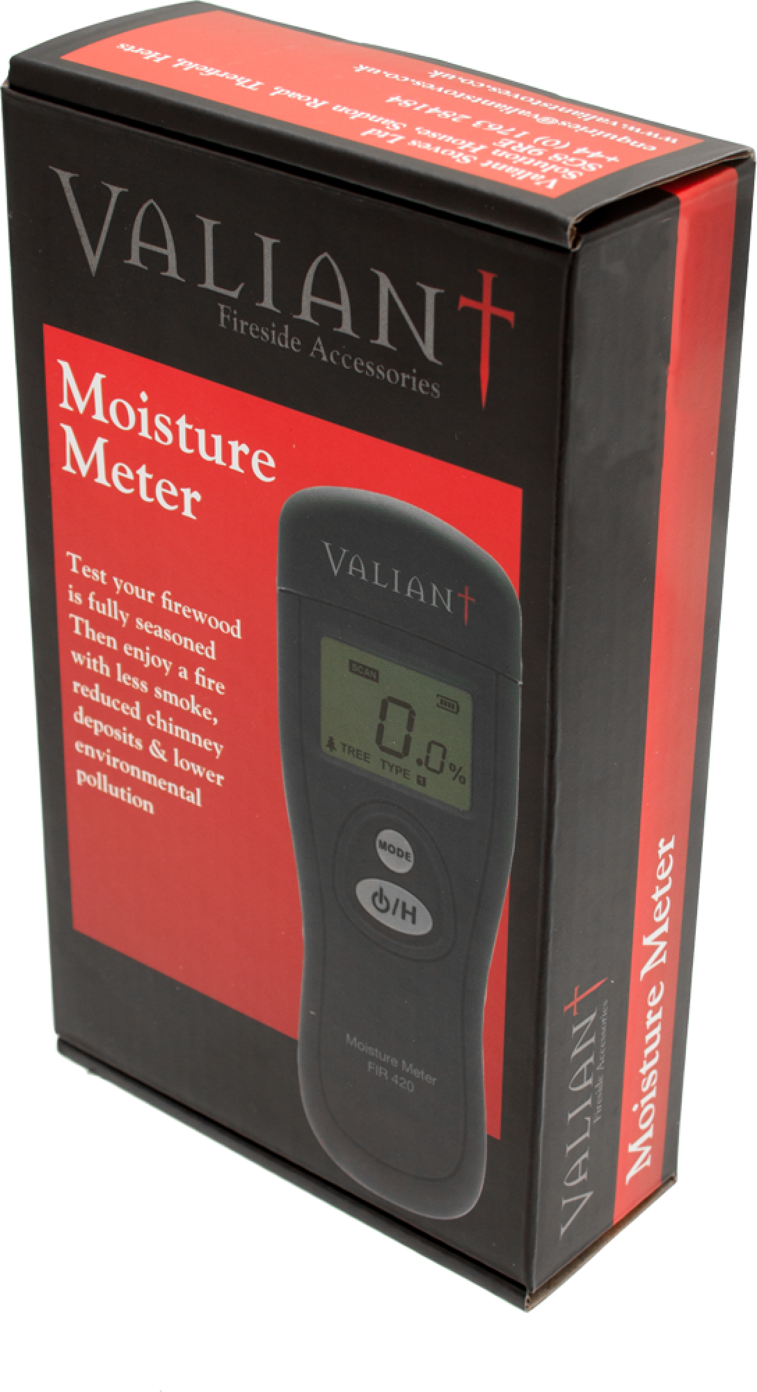 Valiant Wood Moisture Meter - Packaging And Labeling (1088x2000), Png Download
