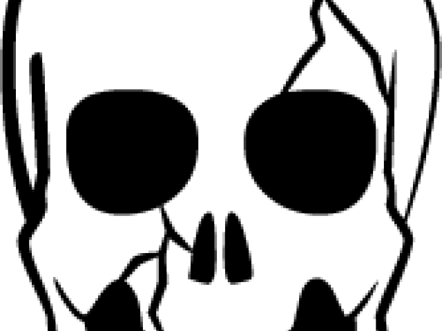 Scary Skull (640x480), Png Download