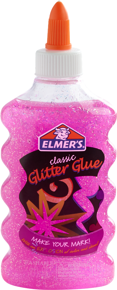 Adhesivo Elmers Glitter Glue 117 Ml - Elmers Glitter Glue (499x1024), Png Download